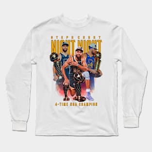 Steph Curry Aesthetic Tribute 〶 Long Sleeve T-Shirt